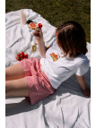 Le short Suzanne vichy rouge