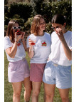 Le short Suzanne vichy rouge