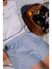 Le short Maurice vichy bleu