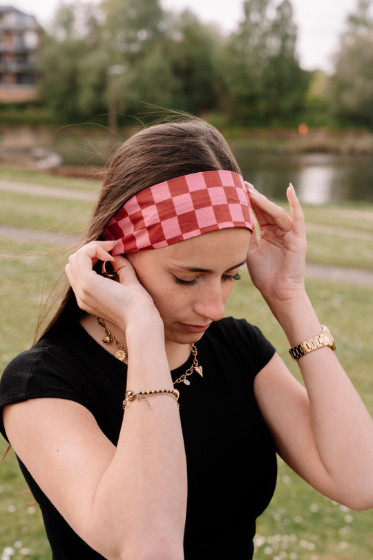 Bandeau Gingham Kiss