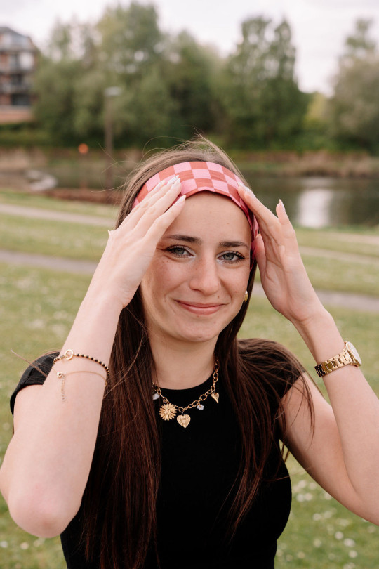 Bandeau Gingham Kiss