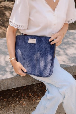 Pochette ordinateur Marine