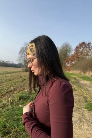 Bandeau Leopard vert