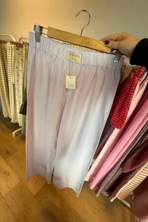 Pantalon ligné Lila