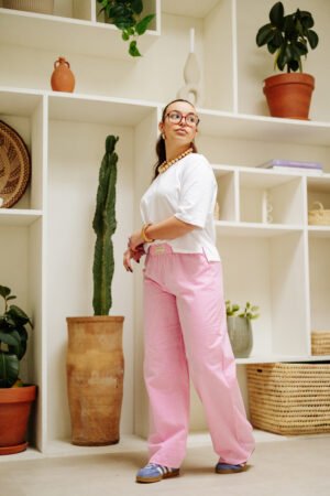 Pantalon rose flash