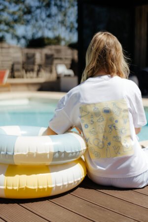 Teeshirt Jaune/Bleu