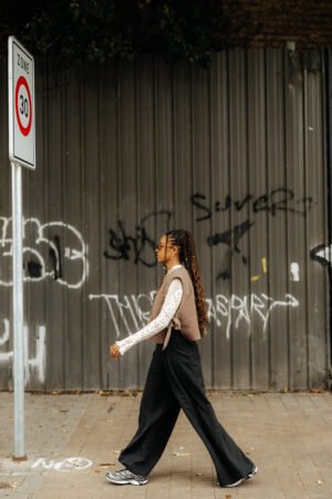 Haut à noeud Taupe